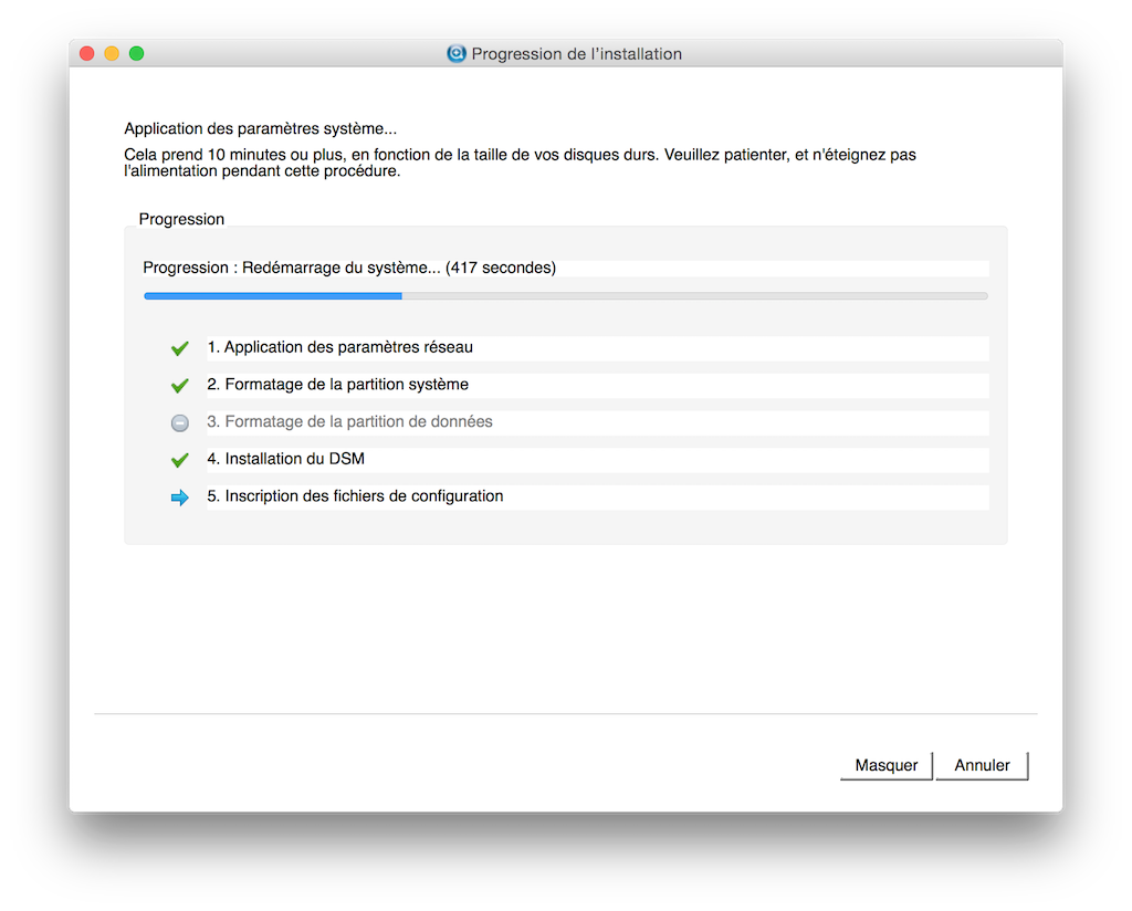 TuM Fatig Reset Synology Without Loosing Data